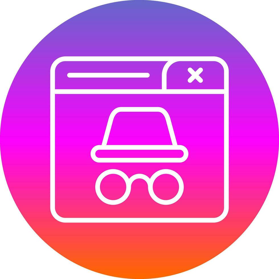 Incognito Vector Icon Design