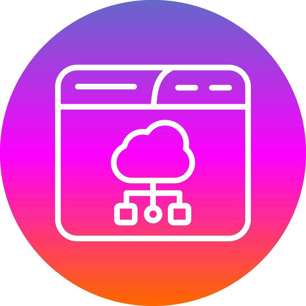 Cloud Vector Icon Design