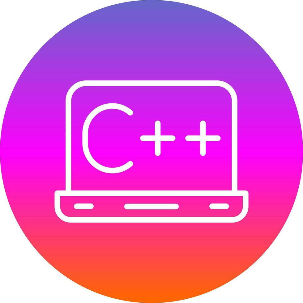 C  Vector Icon Design