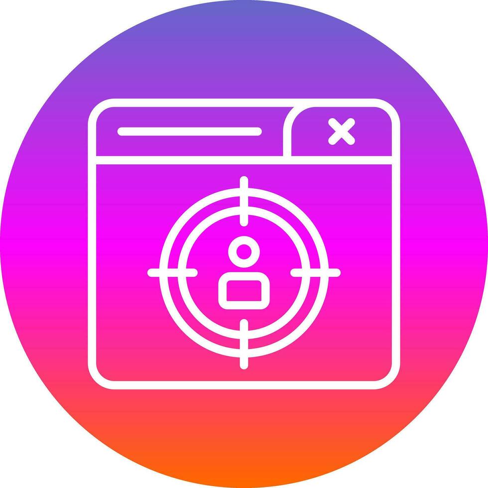 Targeting Vector Icon Design