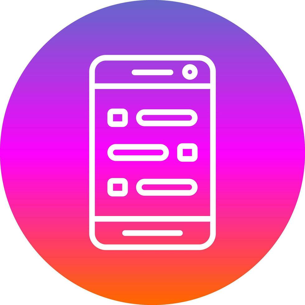 List Vector Icon Design