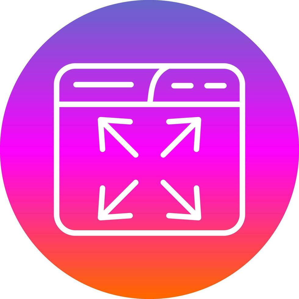 Expand Vector Icon Design