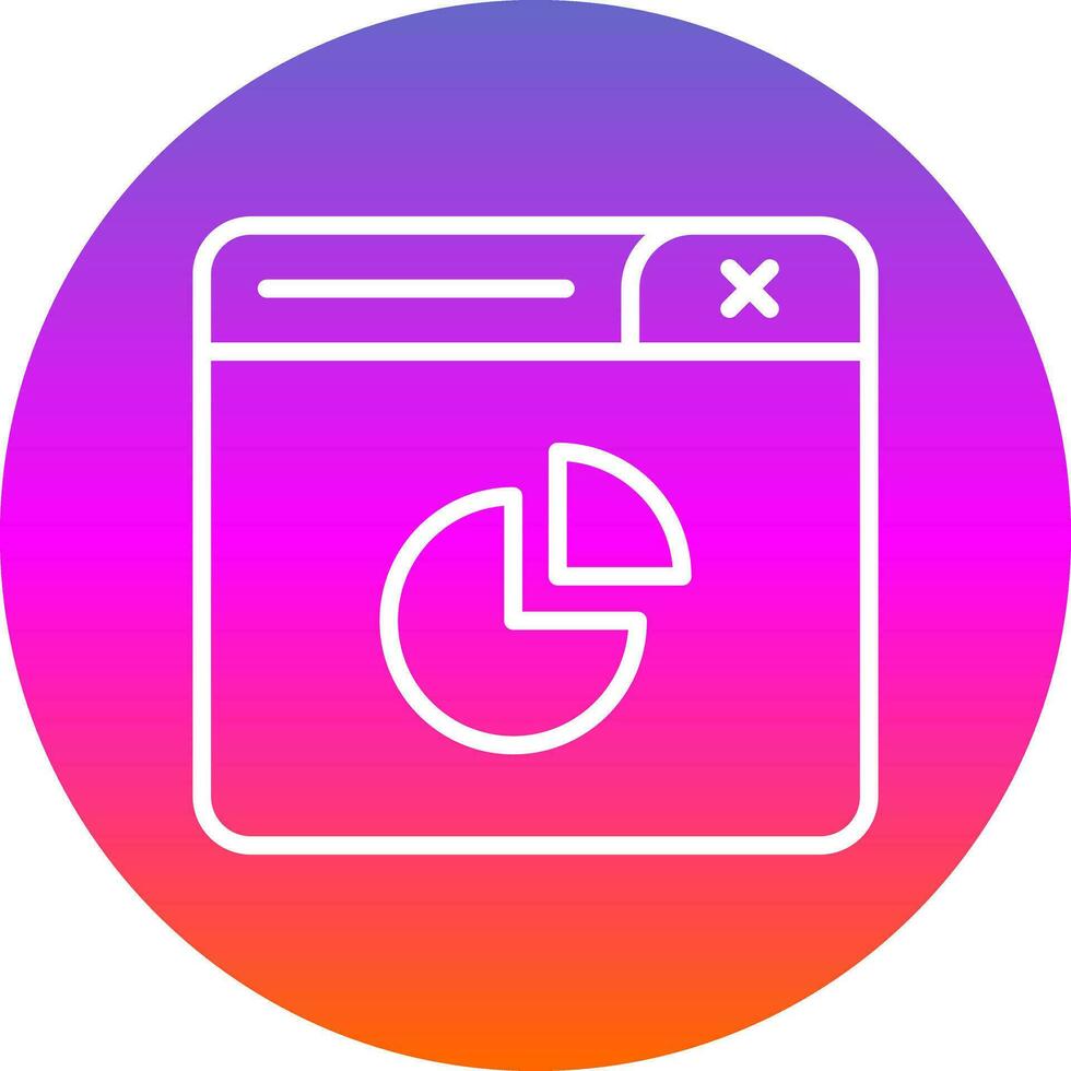 Chart Vector Icon Design