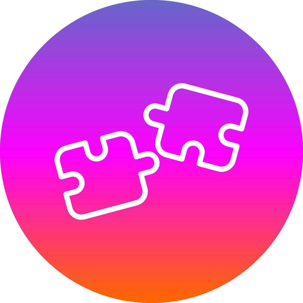 Puzzle Vector Icon Design