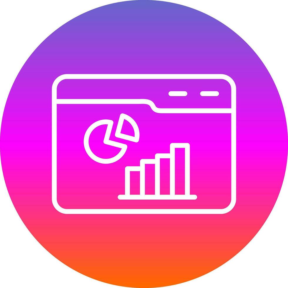 Statistic Vector Icon Design