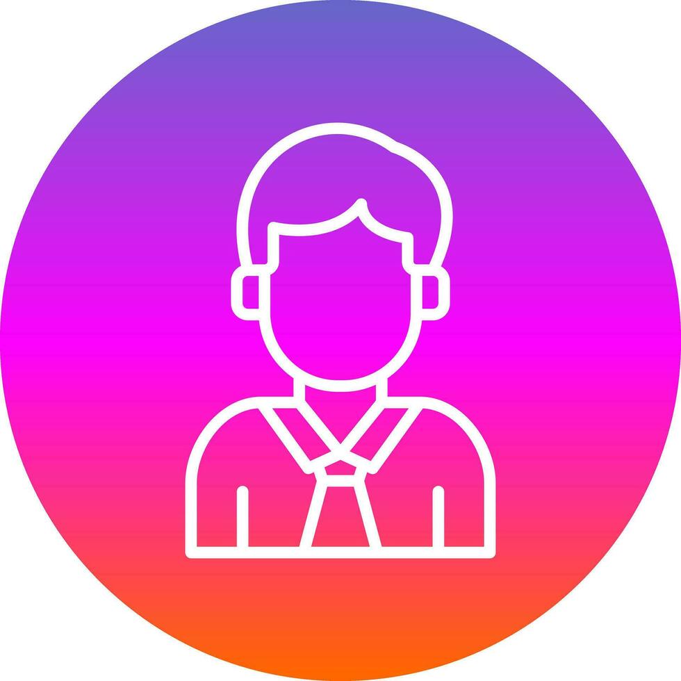 Manager Vector Icon Design