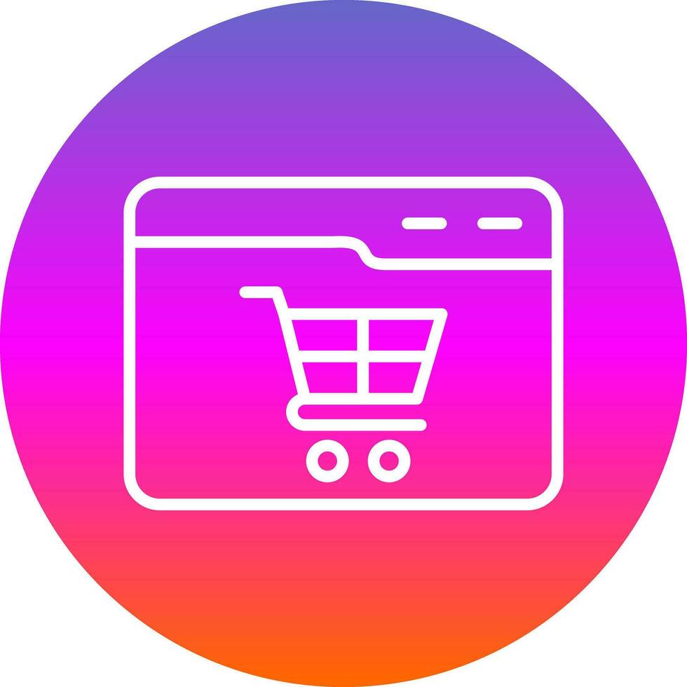 Website Vector Icon Design