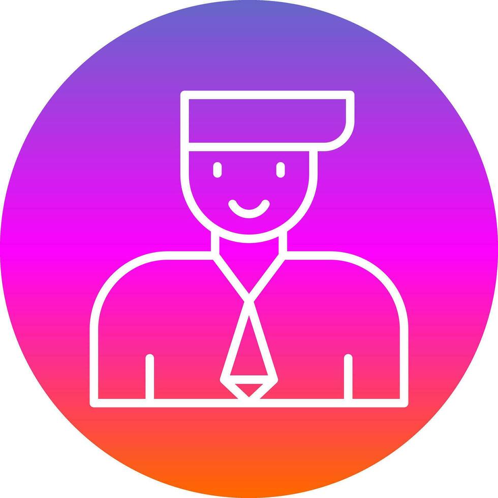 Student Vector Icon Design