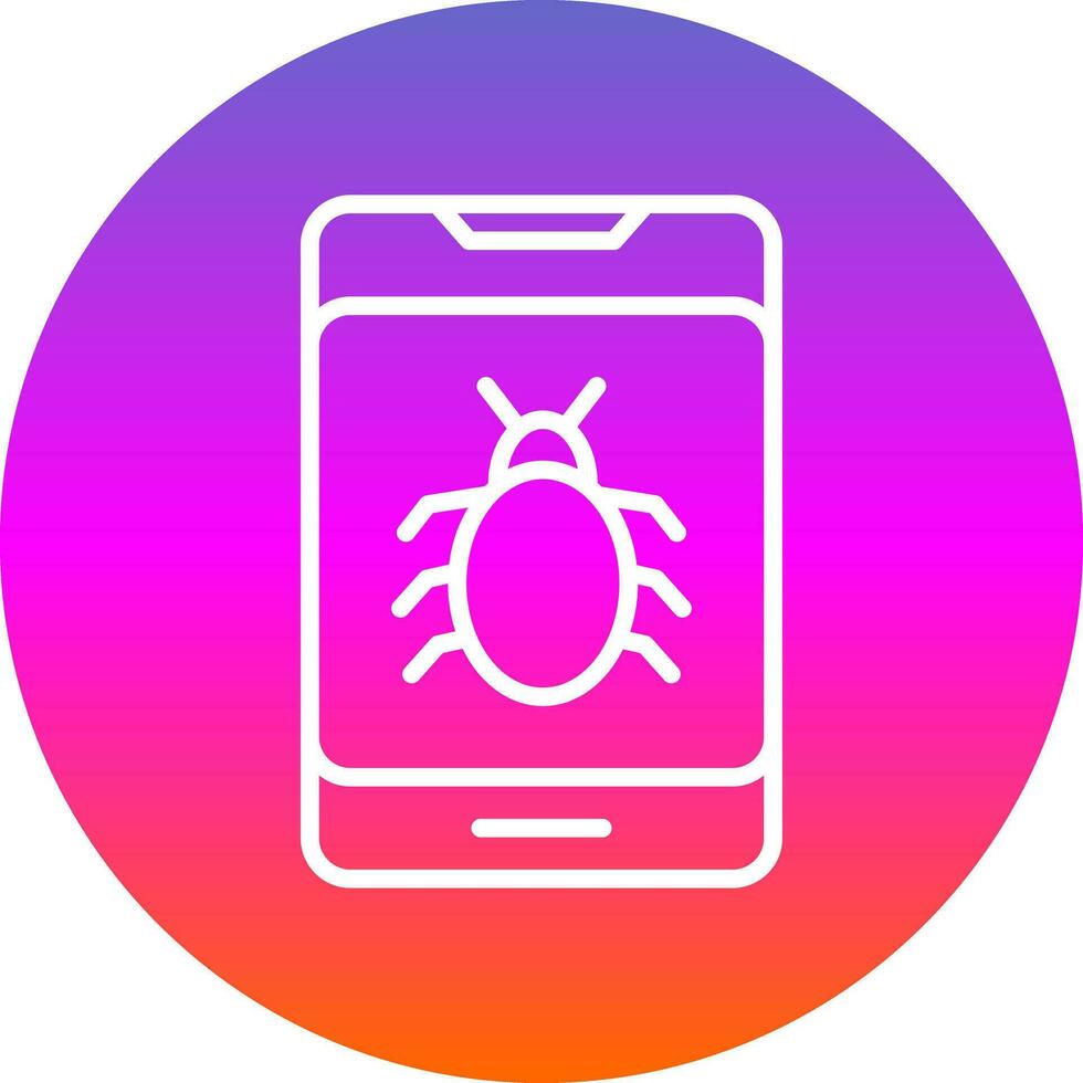 Bug Vector Icon Design