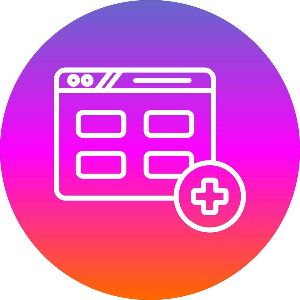 Website Vector Icon Design