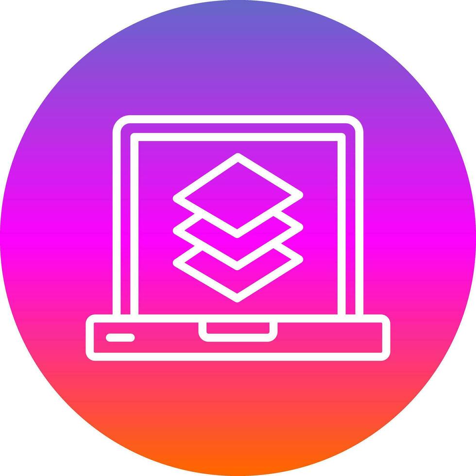Layer Vector Icon Design