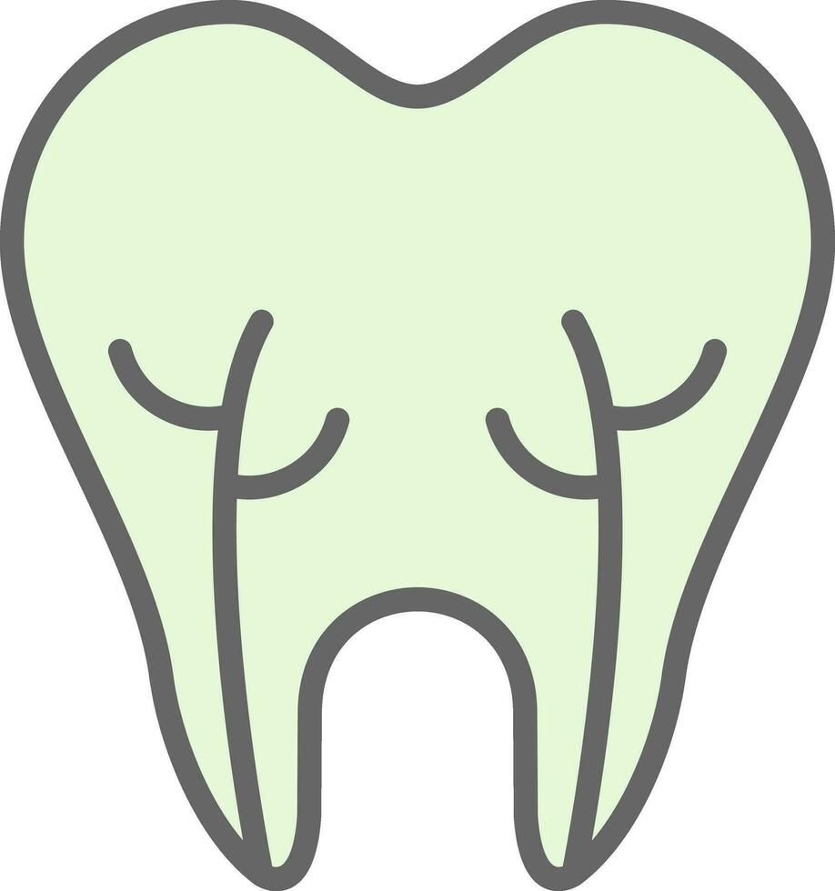 Root Canal Vector Icon Design