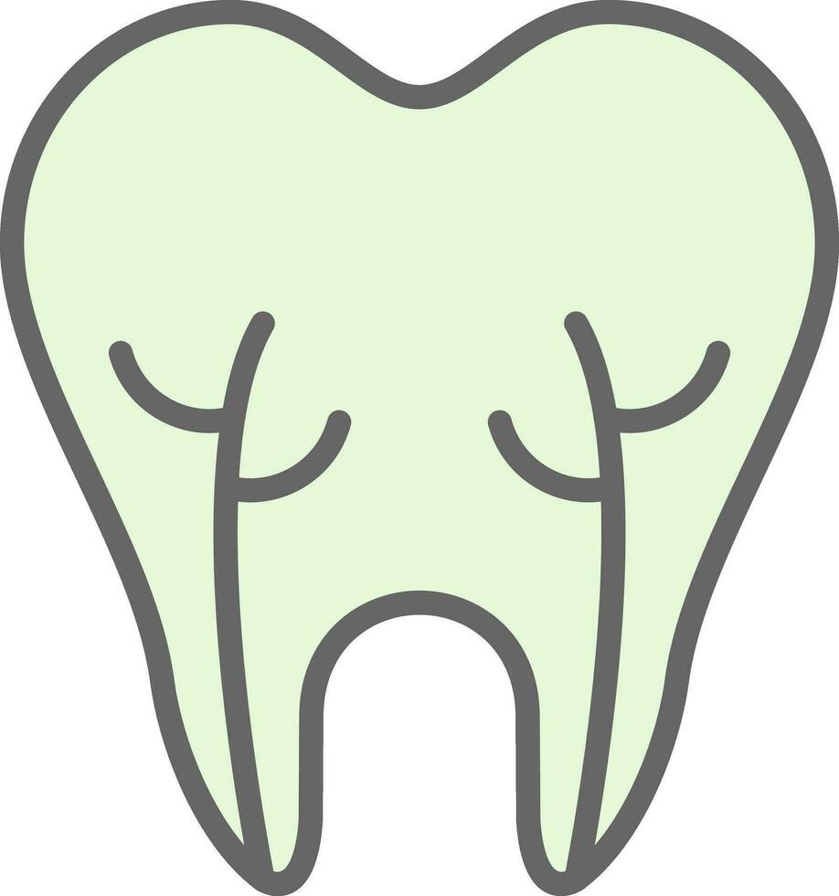 Root Canal Vector Icon Design