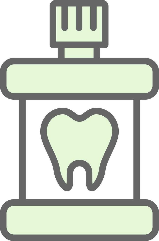 Mouthwash Vector Icon Design