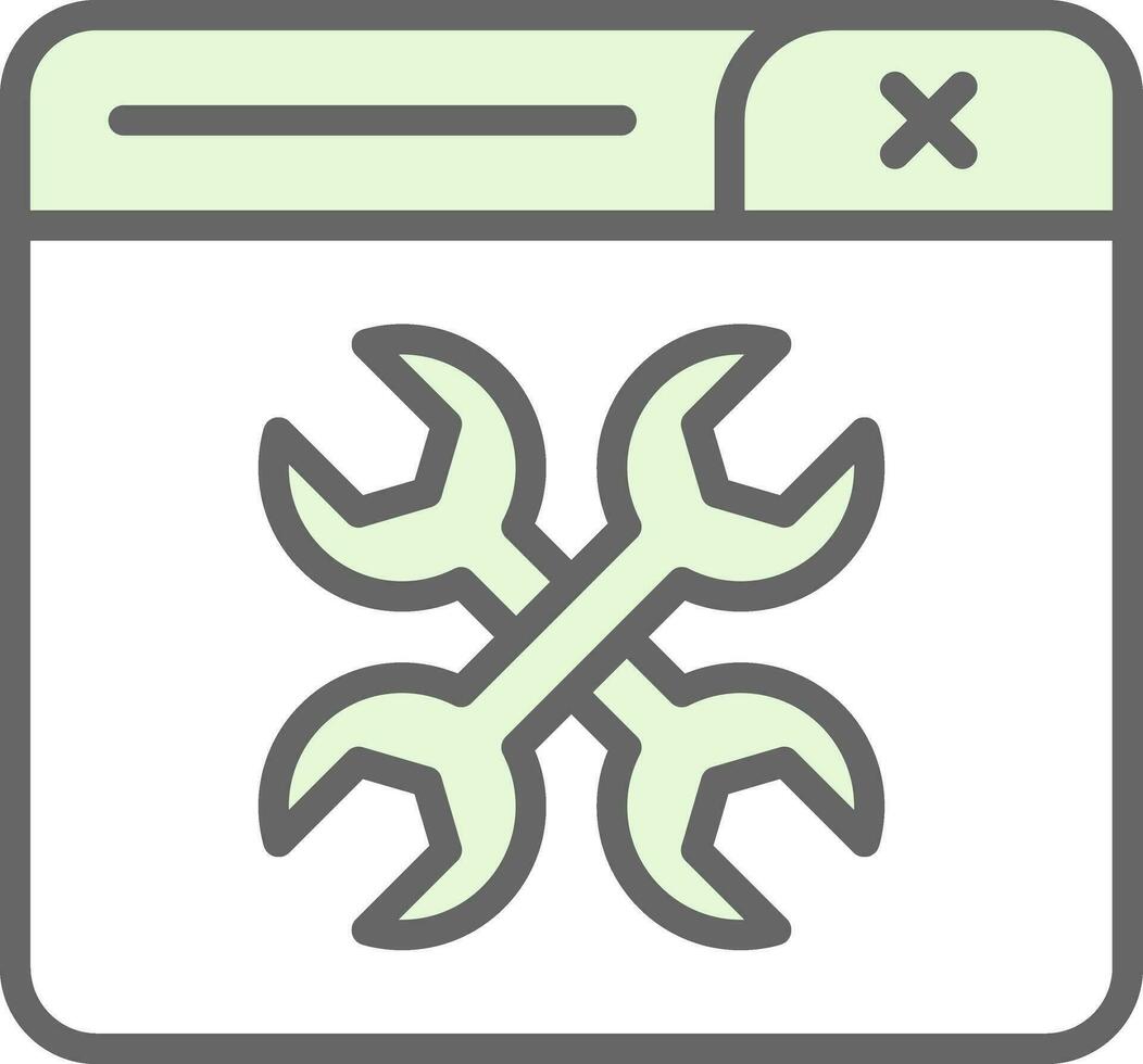 Maintenance Vector Icon Design