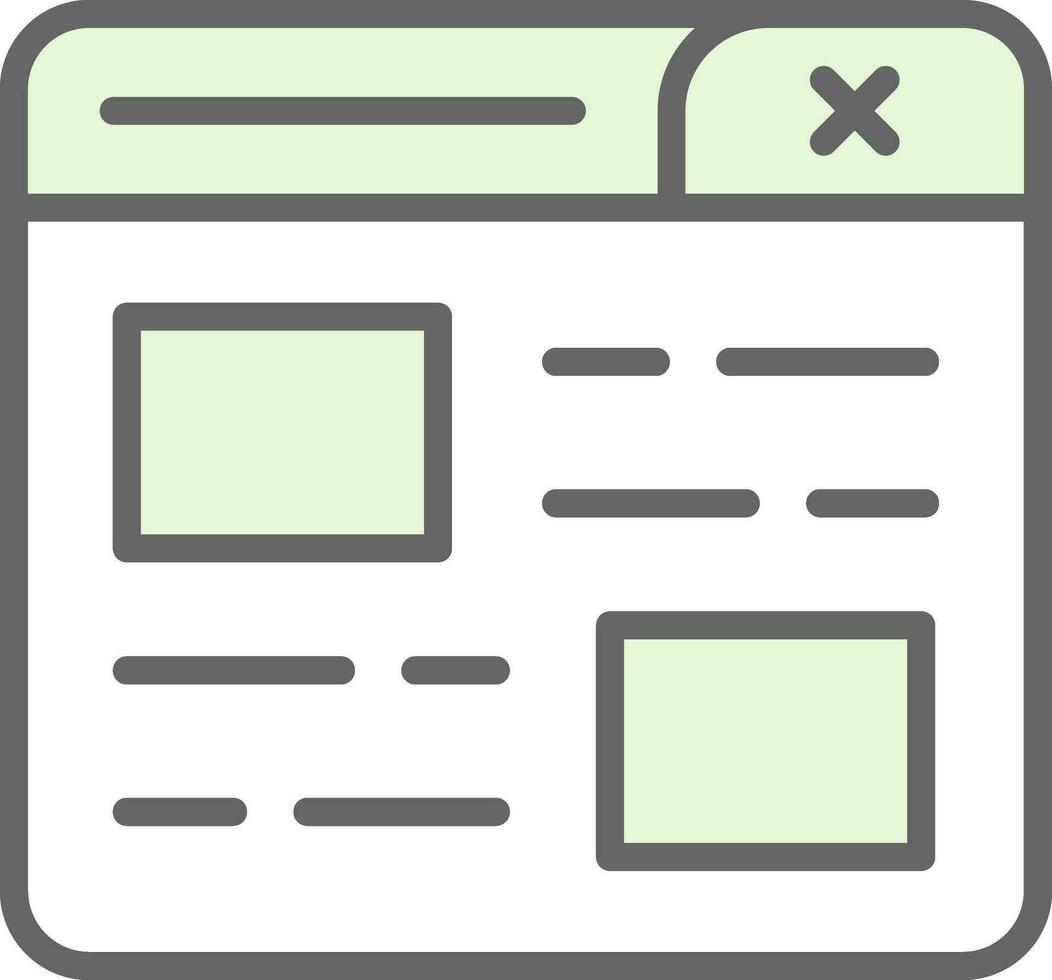 Web Site Vector Icon Design