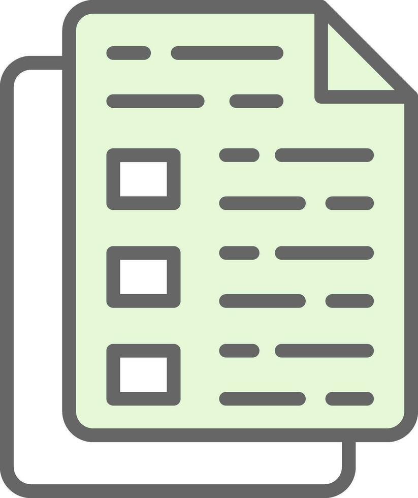 Document Vector Icon Design