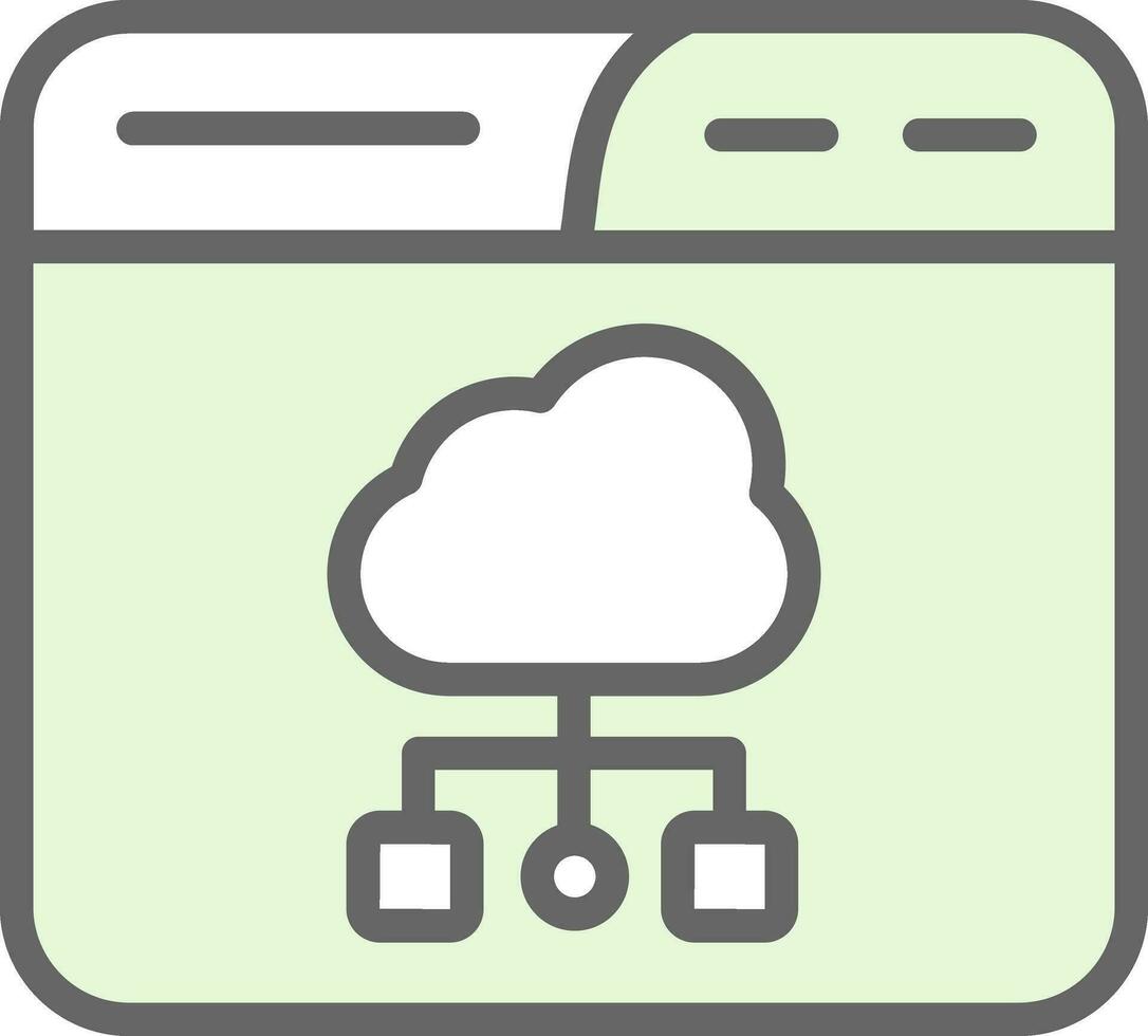 Cloud Vector Icon Design