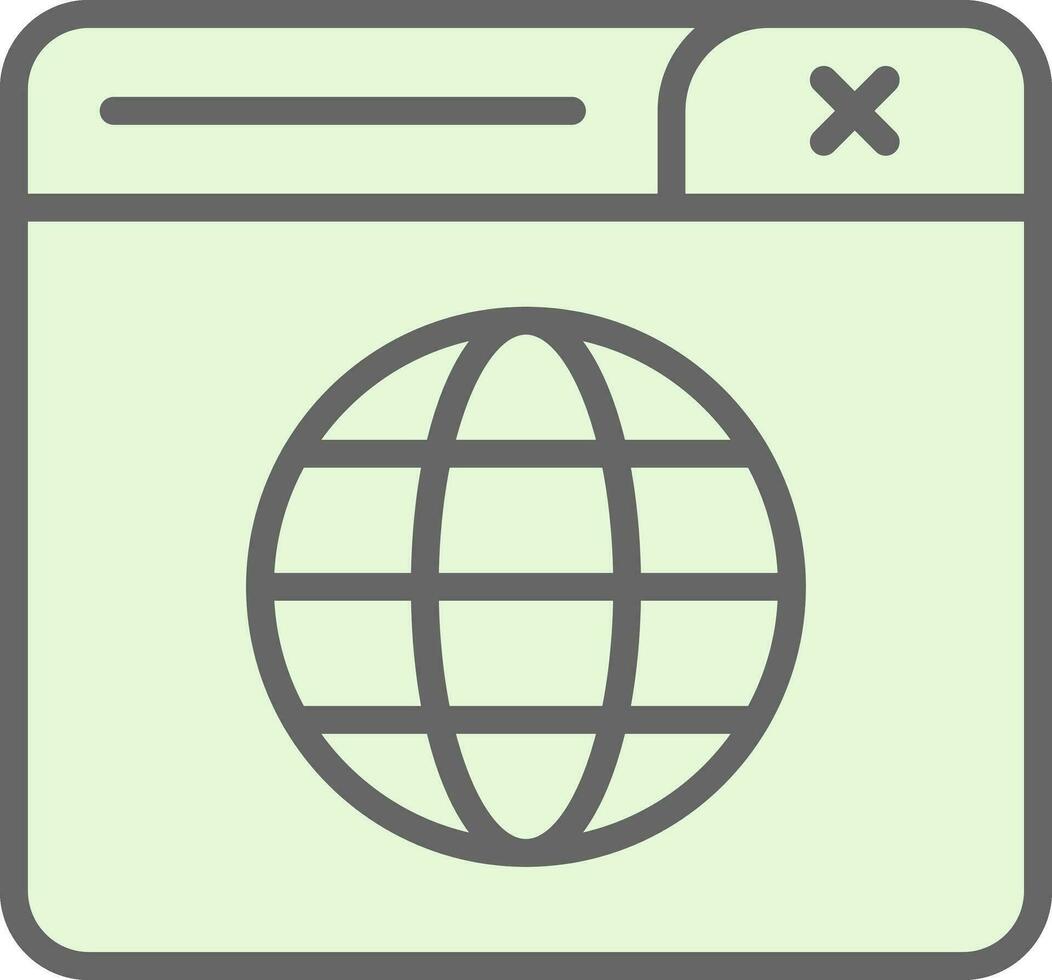 World Wide Web Vector Icon Design