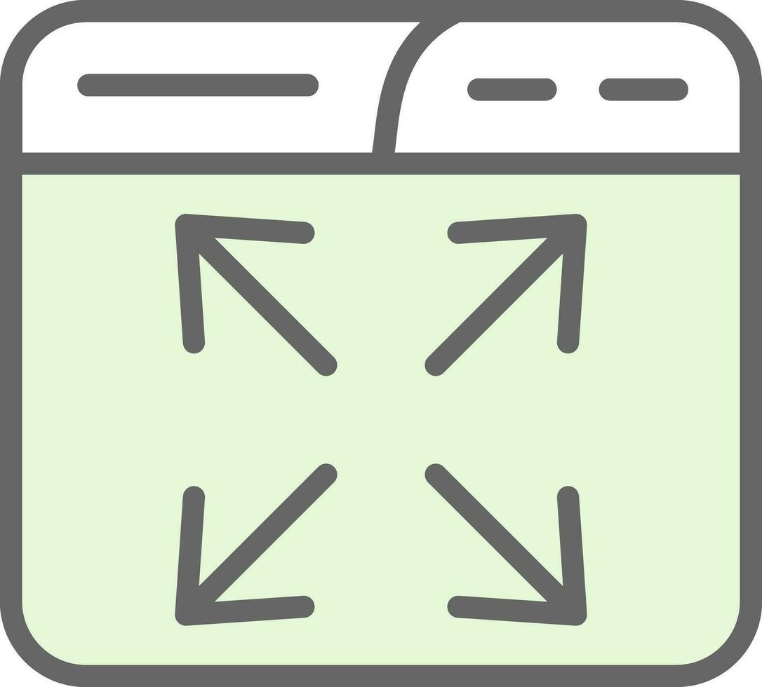 Expand Vector Icon Design