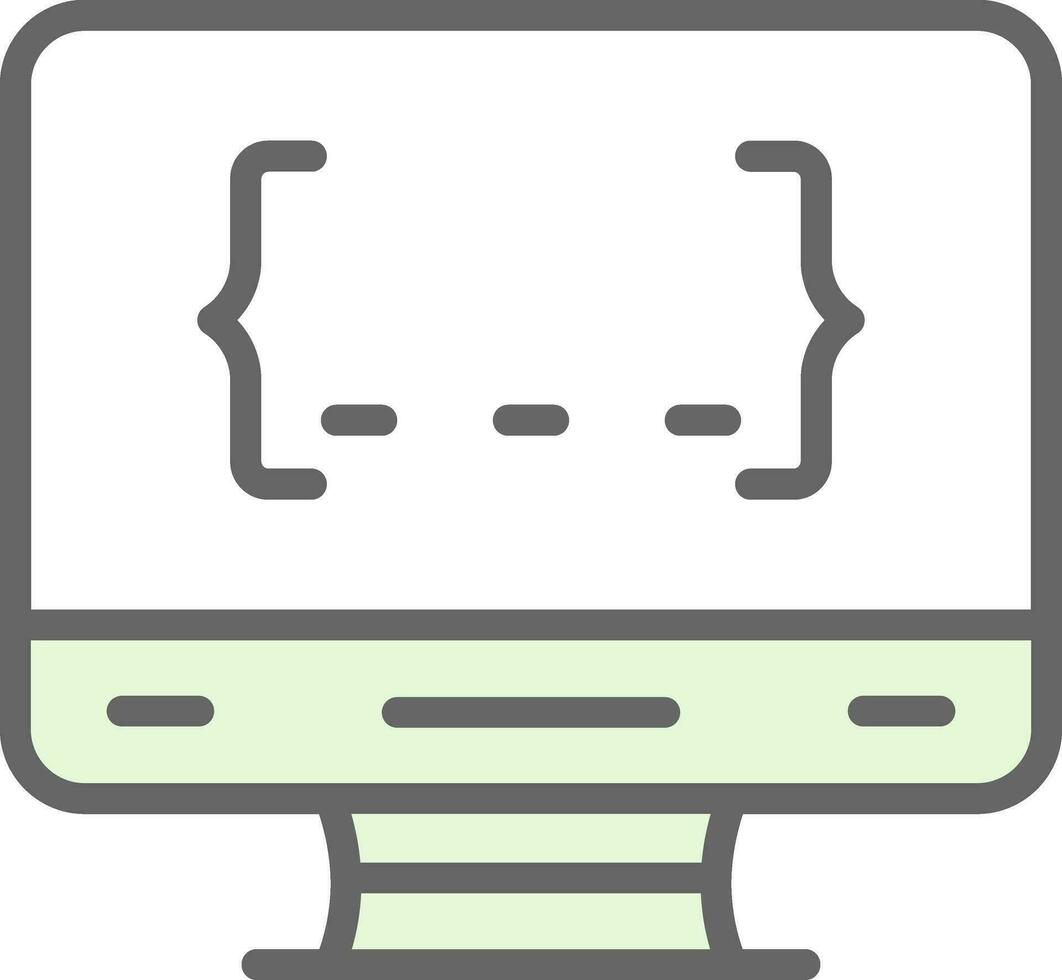 Programming Vector Icon Design