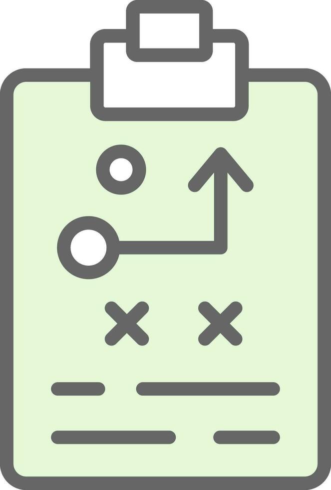 Planning Strategy Vector Icon Design