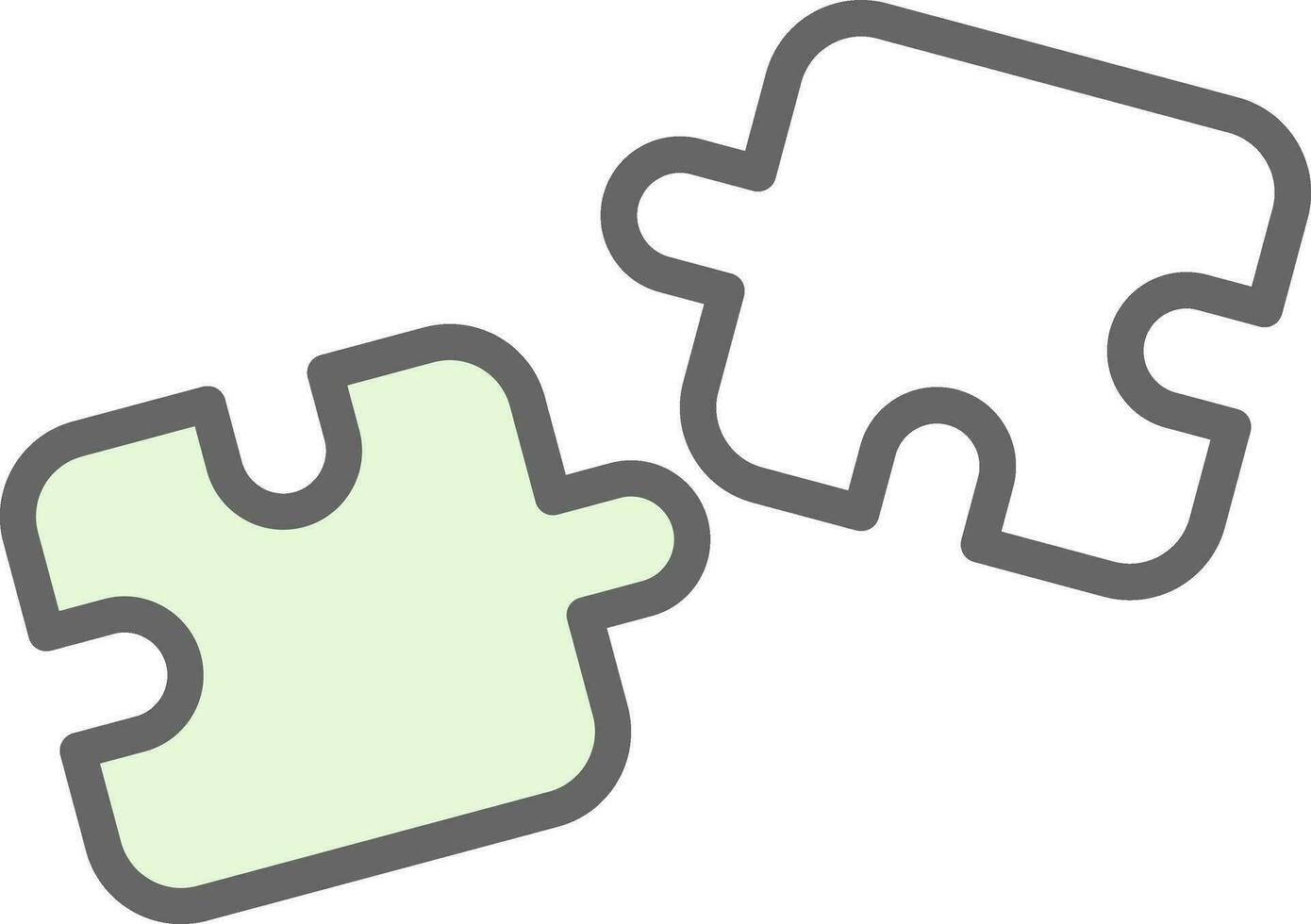 Puzzle Vector Icon Design