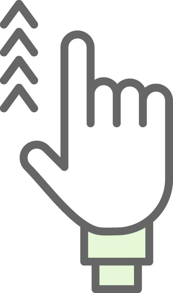 Arrow Up Vector Icon Design