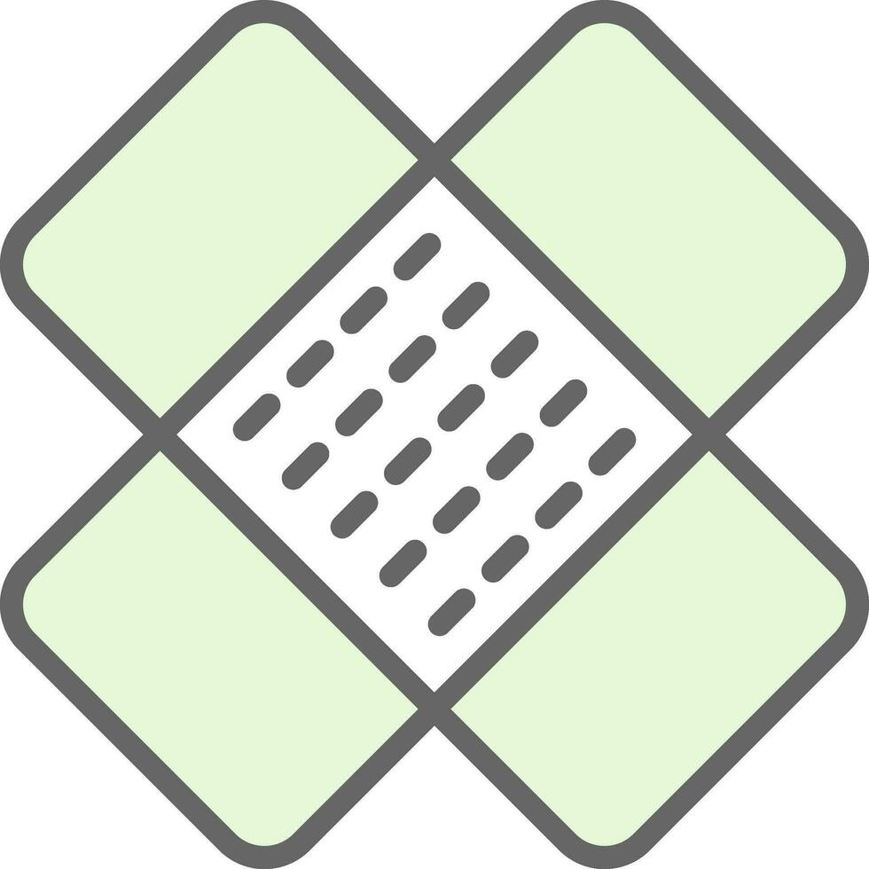 Bandaged Vector Icon Design
