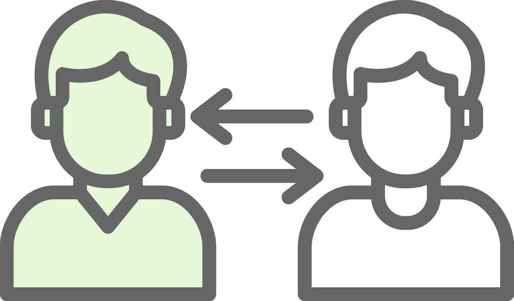 Exchange Vector Icon Design