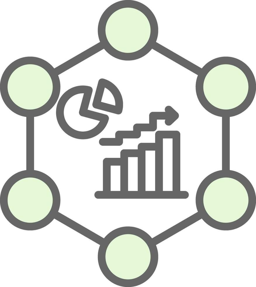 Data Analytics Vector Icon Design