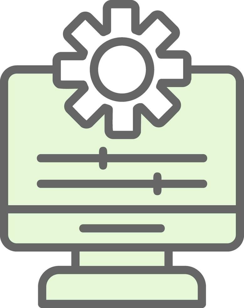 Configuration Vector Icon Design
