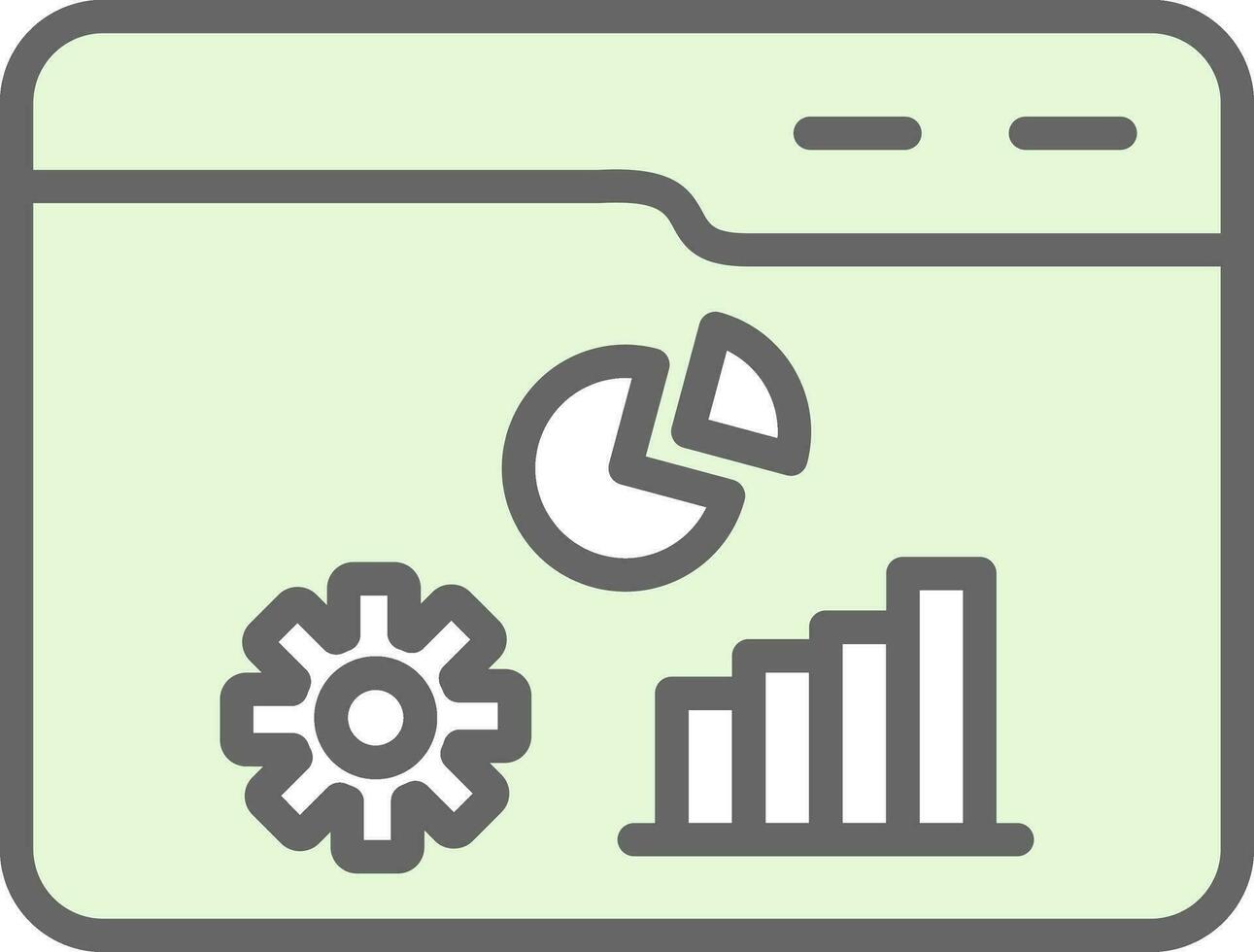 Statistics Vector Icon Design