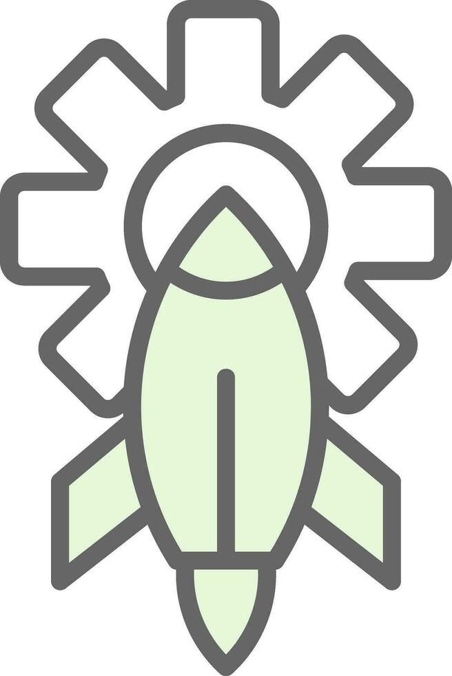 Rocket Vector Icon Design