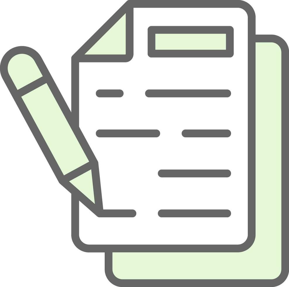 Document Vector Icon Design