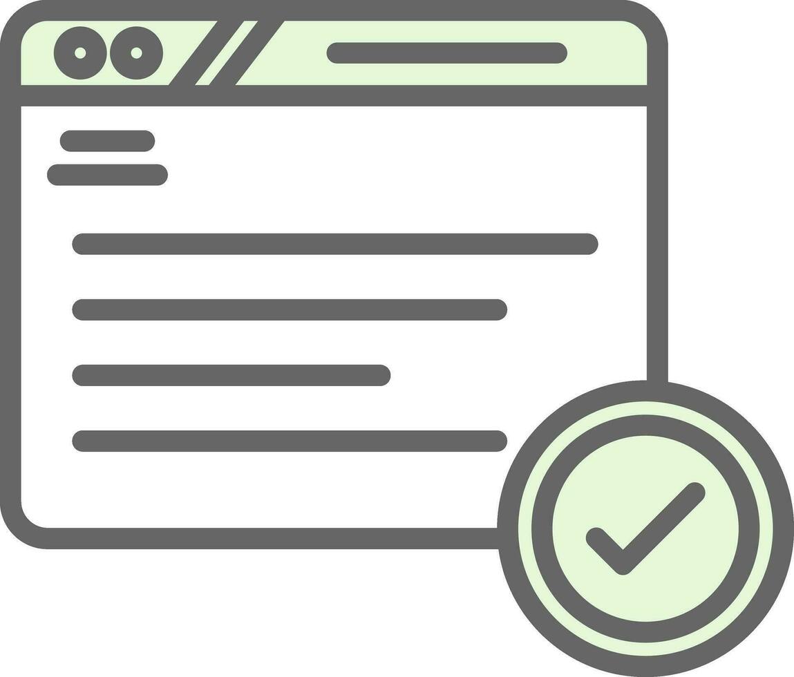 Check Vector Icon Design