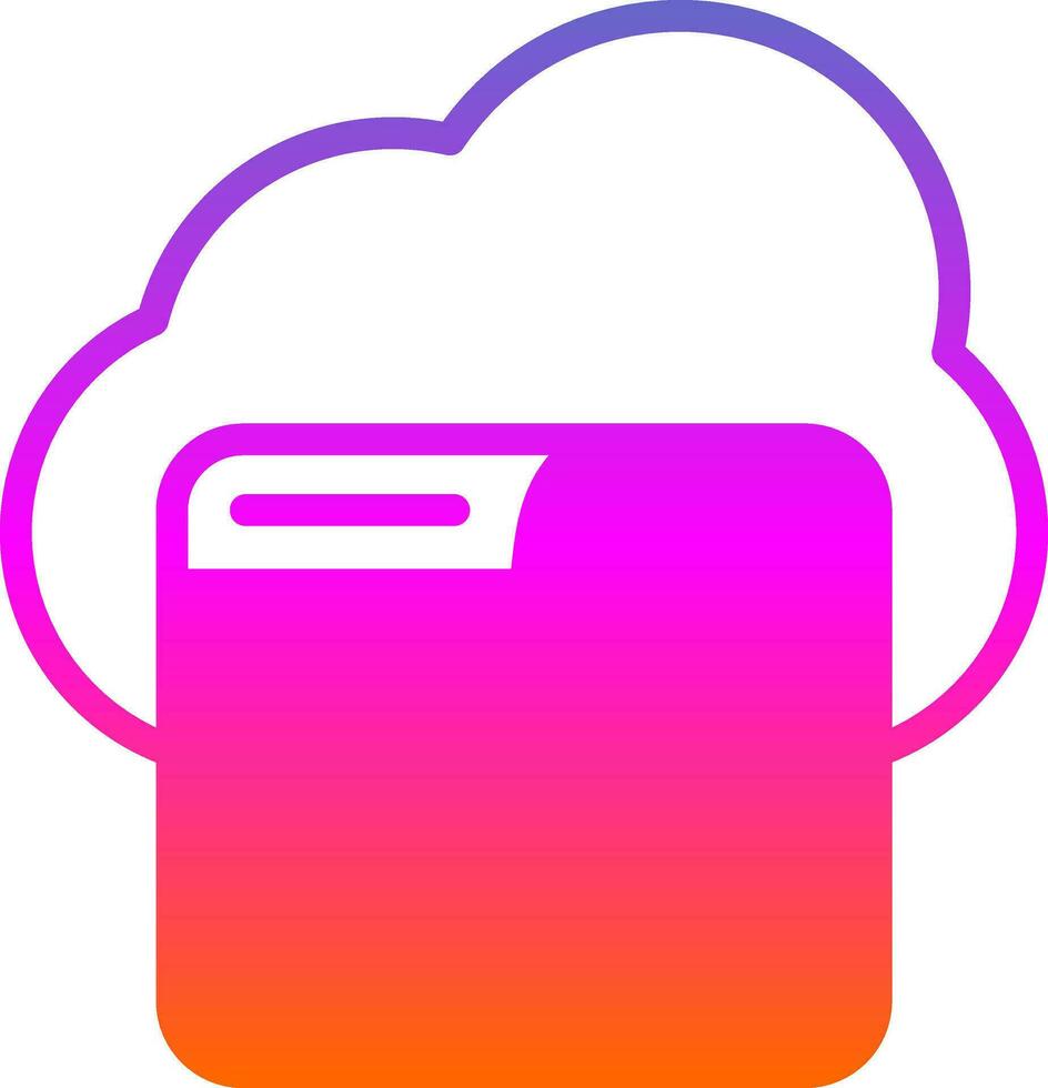 Cloud Vector Icon Design