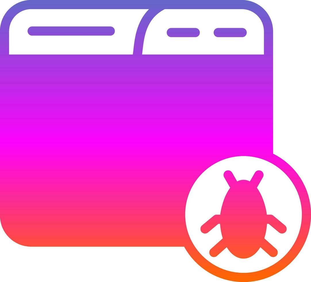 Bug Vector Icon Design