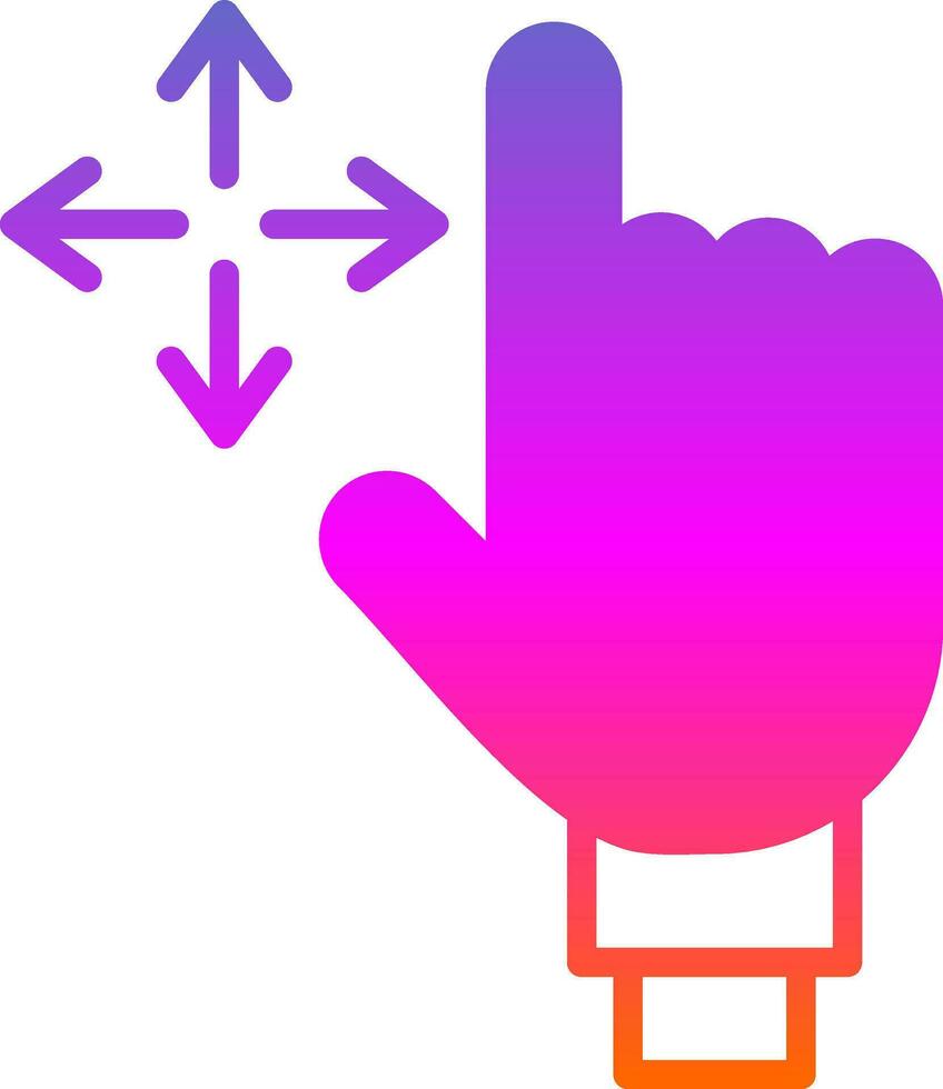 Drag Vector Icon Design