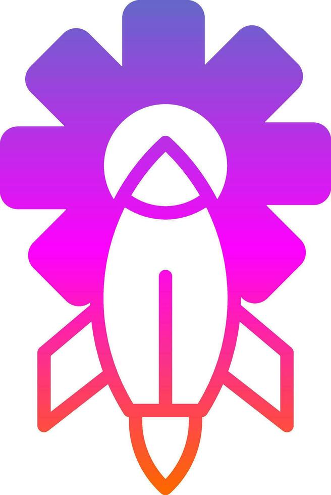 Rocket Vector Icon Design