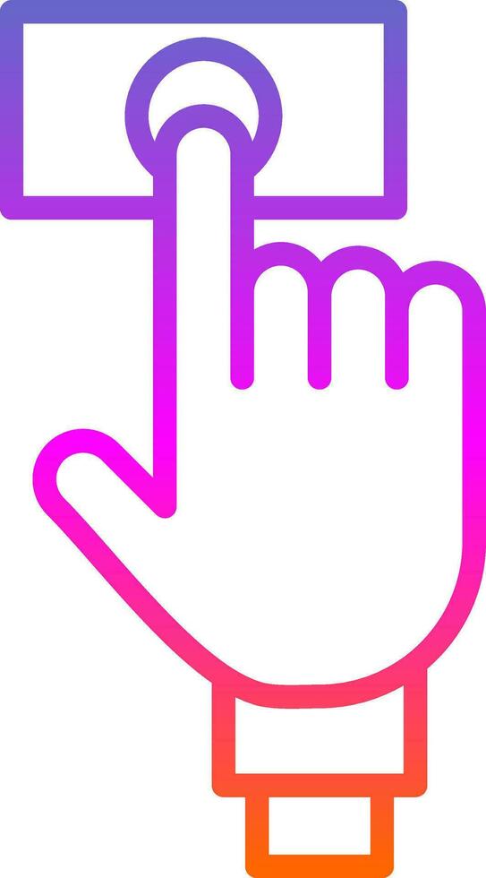 Finger Print Vector Icon Design