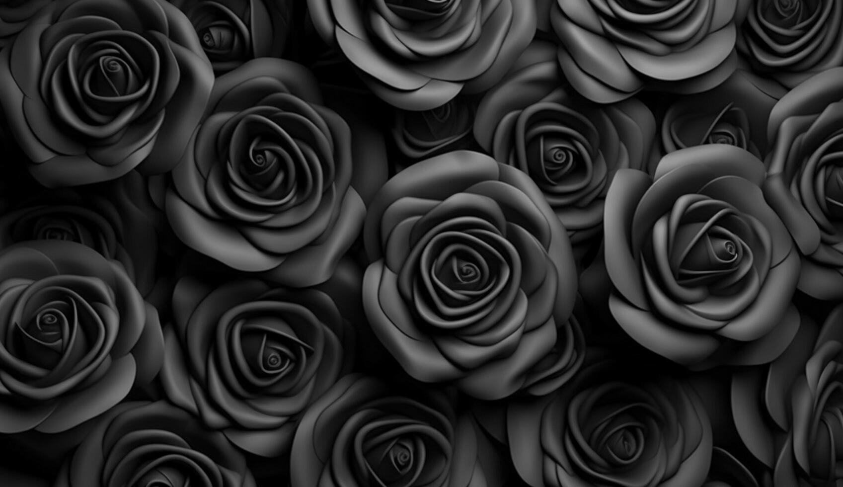 Black and golden shameless botanical pattern photo