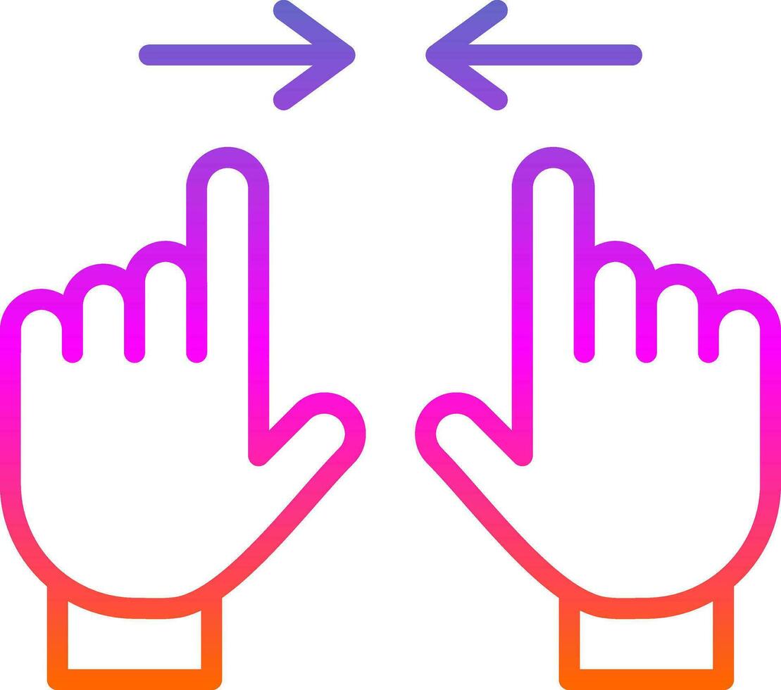 Zoom In Vector Icon Design