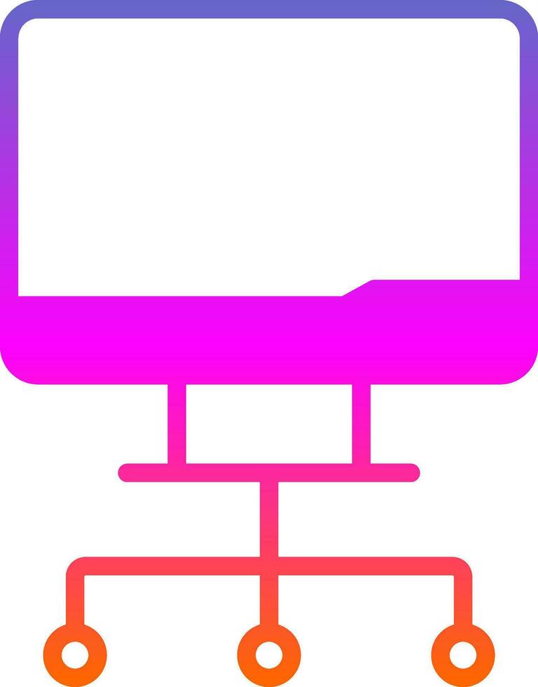 diseño de icono de vector de computadora