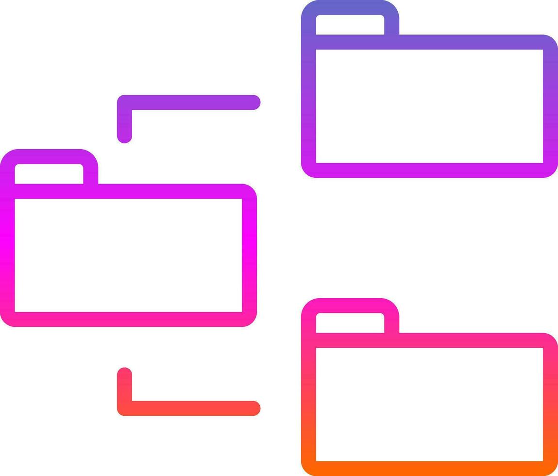 Folders Vector Icon Design