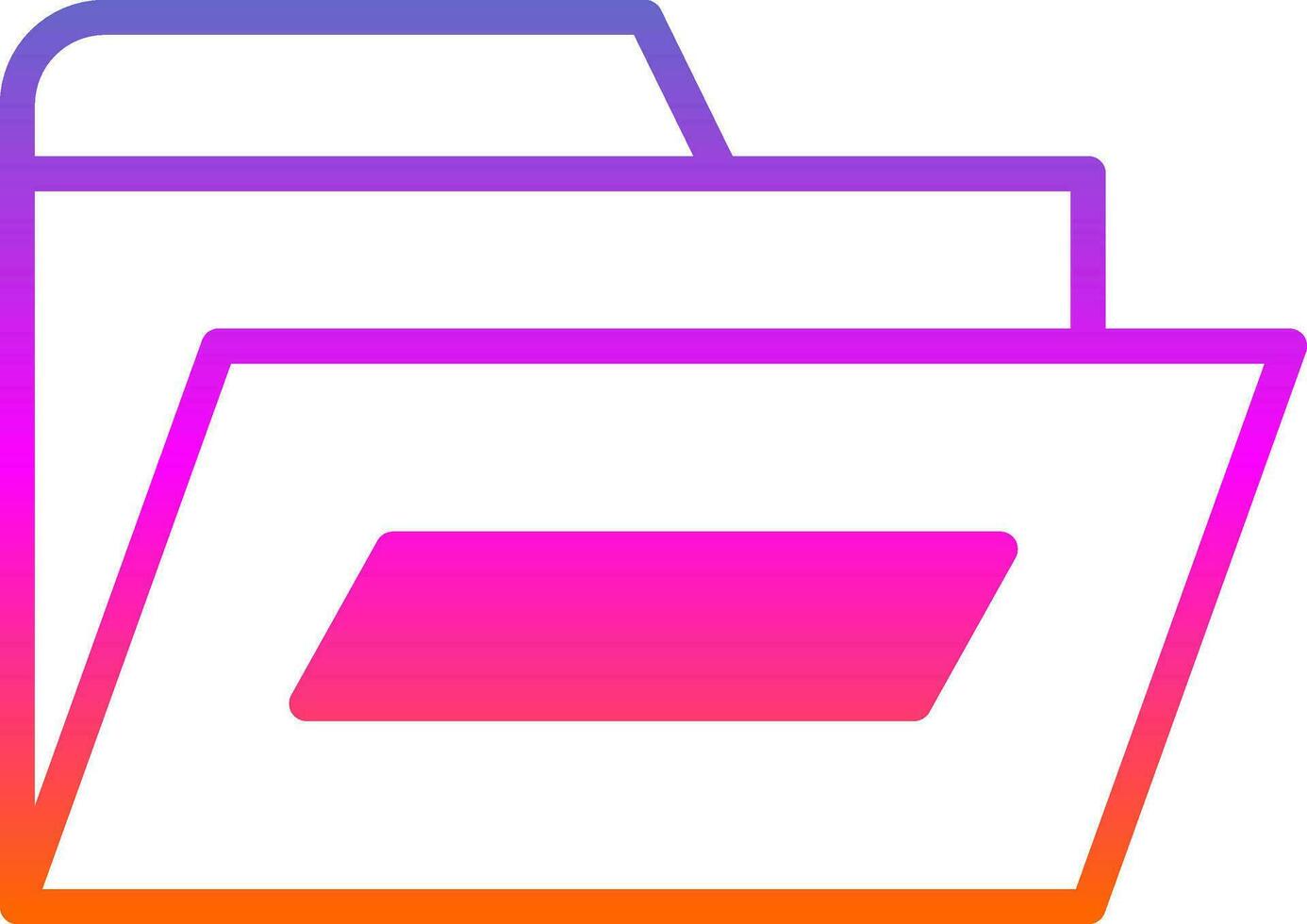 Folder Vector Icon Design