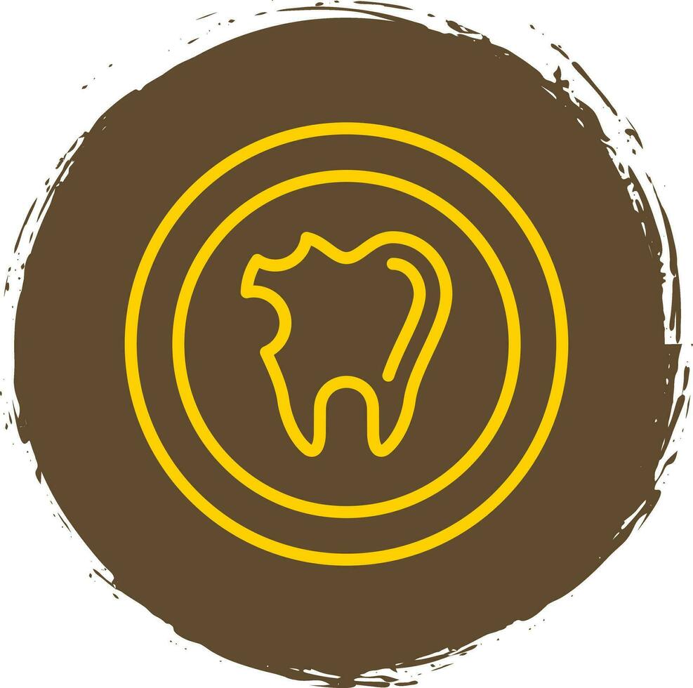 Caries Vector Icon Design