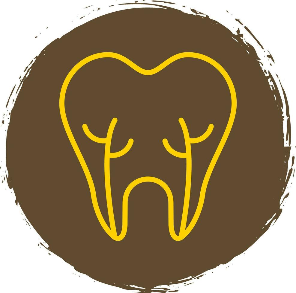 Root Canal Vector Icon Design