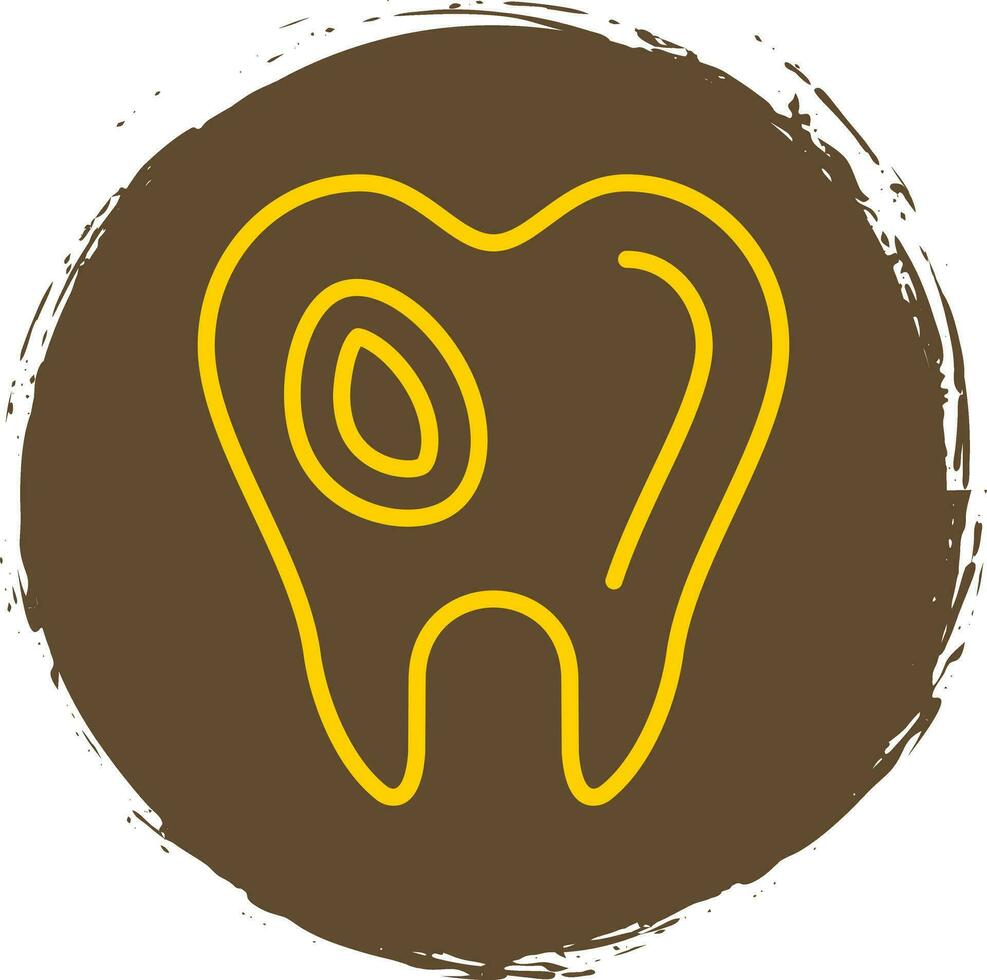 Caries Vector Icon Design