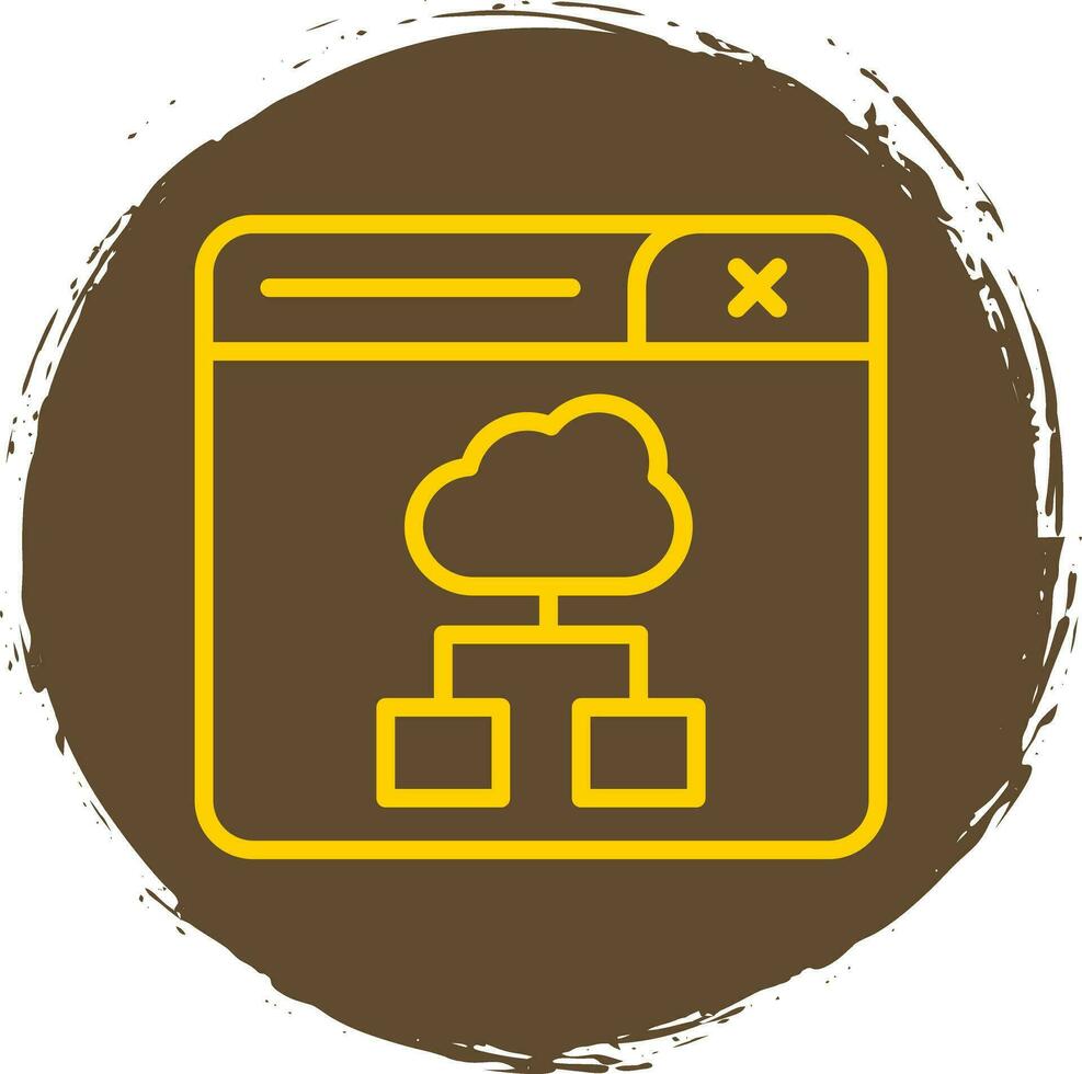 Cloud Computing Vector Icon Design